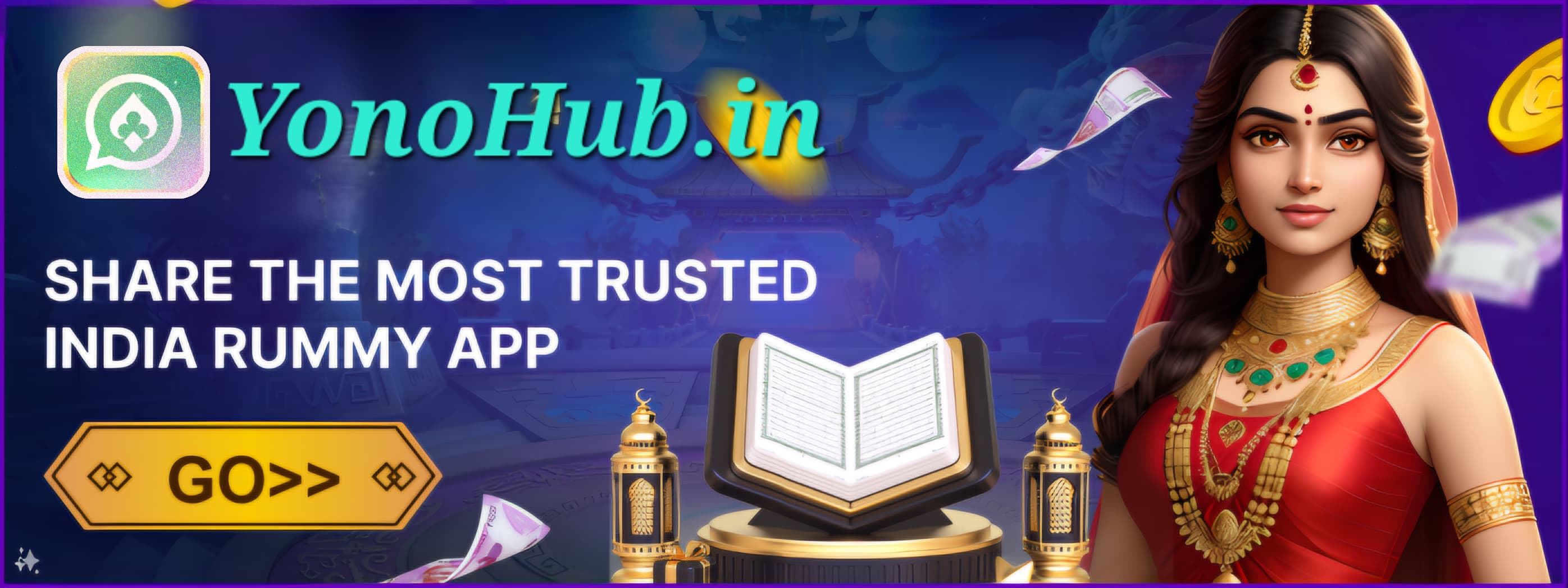 YonoHub App Header Banner